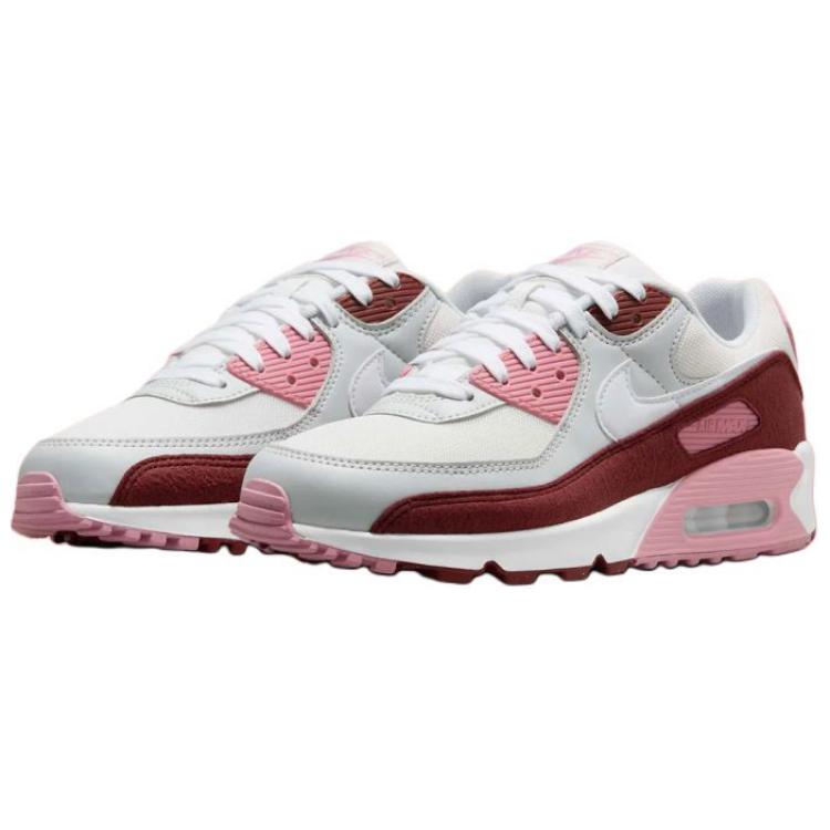 Nike Air Max 90 SE Neapolitan Women Sneakers Purple Dark-Team-Red Platinum-Tint HM9451-600