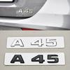 3D ABS Car Letters A45S A45 Logo Rear Trunk Badge Emblem Decals For Mercedes Benz AMG A45 A45S Car Sticker Auto Accessories