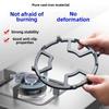 Four/Five-Claw Cast Iron Gas Stove Rack Anti-Fall Bracket Milk Pot Holder.