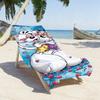 Cartoon Diddl Rat Mouse Towel Sports Quick Dry Travel Camping Gear Sandproof Soft Light Large Beach Towel