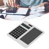 Desk Calcultor Solar Powered Multifunctional   Desktop Calculator with Writing Tablet