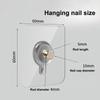 Thickened Wall Screw Sticker Mounted Wall Hook For Photo Frame Holder Rack Wall Picture Hanger Hanging Nail Painting Hanger Hook