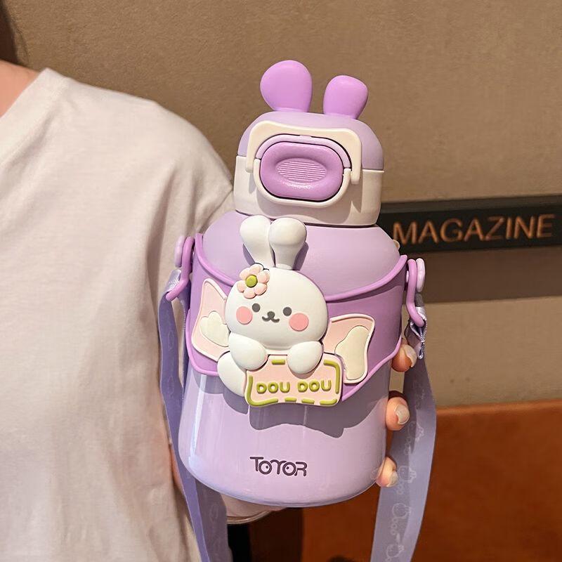 TLAKEHO 316 SS Insulated Crossbody Water Bottle