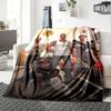 1pc Grand Theft Auto Soft Flannel Blanket with Designer Print A Cozy Blanket for All Seasons, Perfect for the Couch, Bed, Office