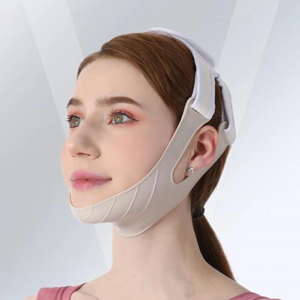 Silicone Face Slimming Bandage V Line Face Shaper Chin Cheek Lift Belt Face Lifting Strap Facial Massager Beauty Tools