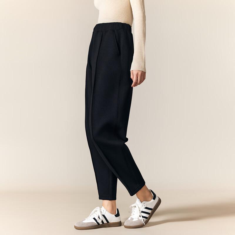 Gejin Women's Winter Tapered Harem Pants