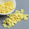 10g DIY Solid Color Polymer Clay Beads for Bracelets & Necklaces - Handmade Spacer Beads