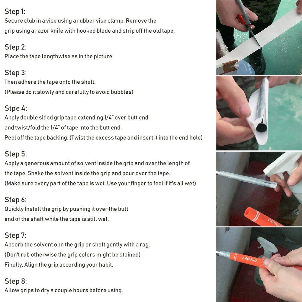 Strong Golf Clubs Putter Accessories Installation Adhesive Double Sided Golf Grip Tape Rolls