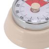 Magnetischer Runder Timer 60 Minuten Visueller Countdown-Timer für Lehrer Klassenzimmer Kinder Hausaufgaben Lesen Erwachsene Kochen Fitnessstudio