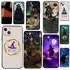 Halloween Wicked Witch Funda For iPhone 13 14 15 16 Pro Max 11 14 15 16 Pro Max XR Plus X XS Max 12 Mini Covers Coque