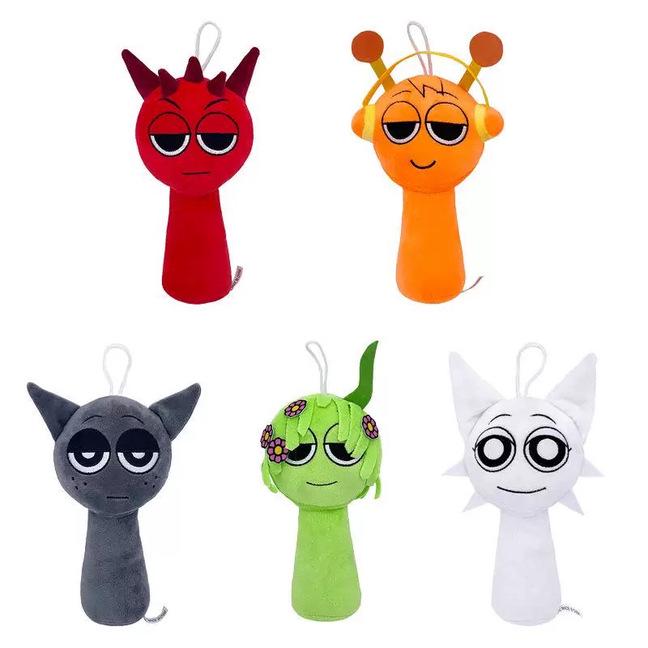 Cross-Border Sprunki Rhythm Box Plush Toy Game Doll