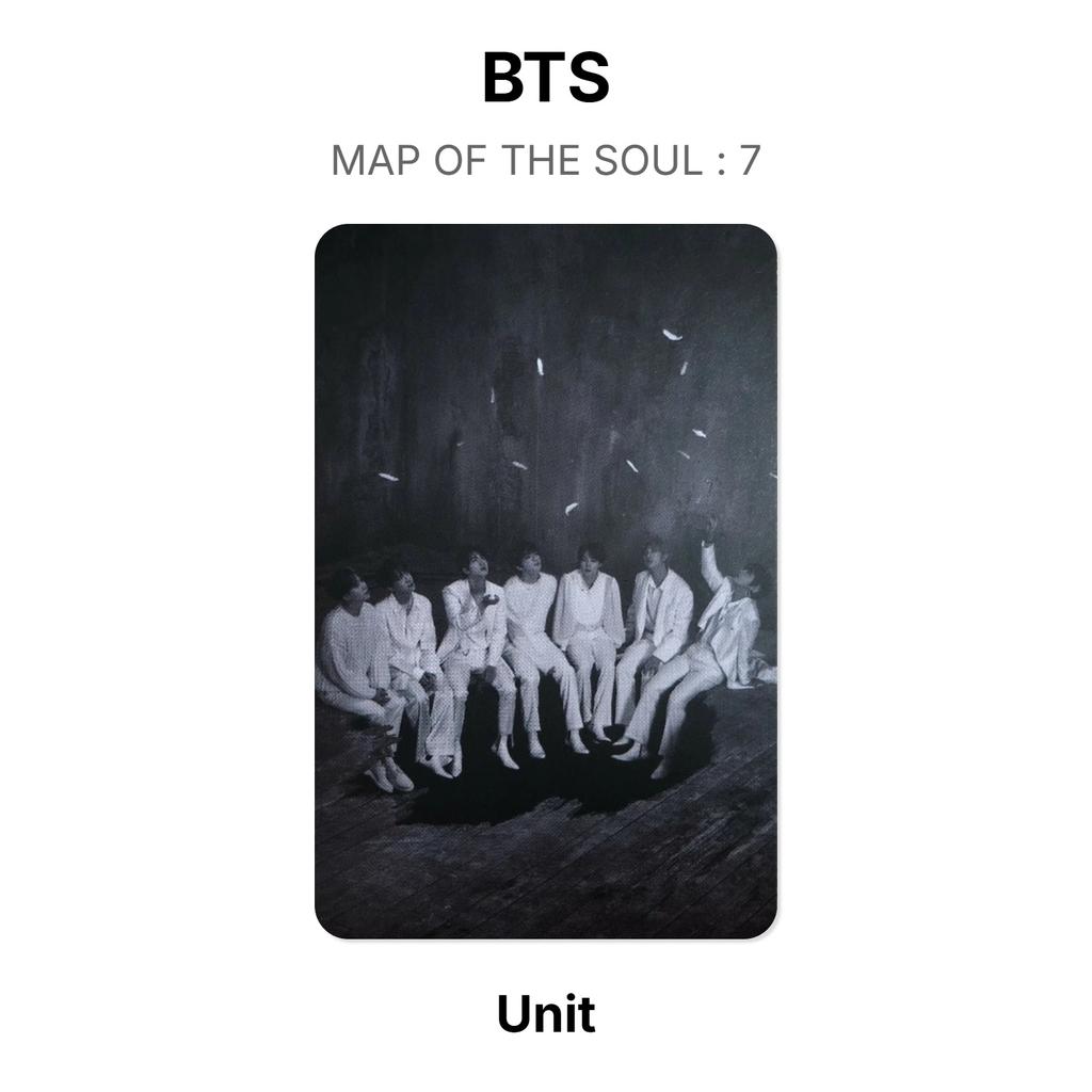 BTS MAP OF THE SOUL : 7 Official Photocard
