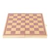 Portable Wooden Chessboard Folding Board Chess Game for Party Family Activities