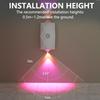 RGB Night Light LED Motion Sensor Wall Light Up and Down Lights Rechargeable Atmosphere Lights for Stair Porch Home Decorations