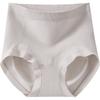 Female Spring and Autumn Seamless One Cotton Crotch 10A Antibacterial Crotch High Waist Belly Triangle Briefs