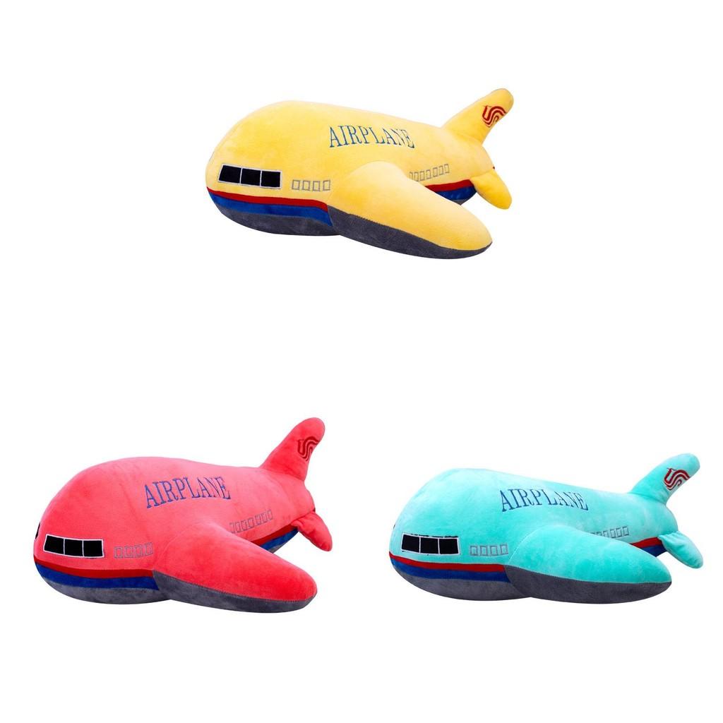 Plush Airplane Toy Cartoon Stuffed Dolls Kids Gift Home Decorations Bedroom