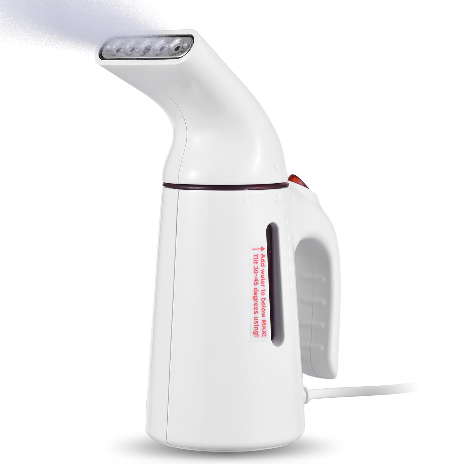 

Портативный ручной отпариватель для одежды, вместимость 120 мл, 700 Вт, автоматическое отключение, отпариватель для одежды, удаляет AVE US Plug розовый