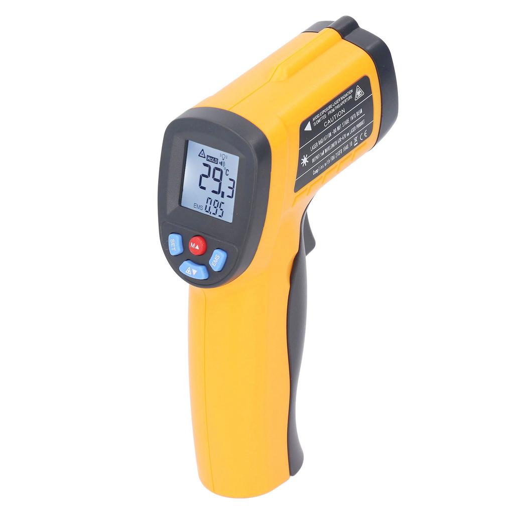Infrared Thermometer Gun High Accuracy Digital Handheld Cooking Industrial Heat Temperature