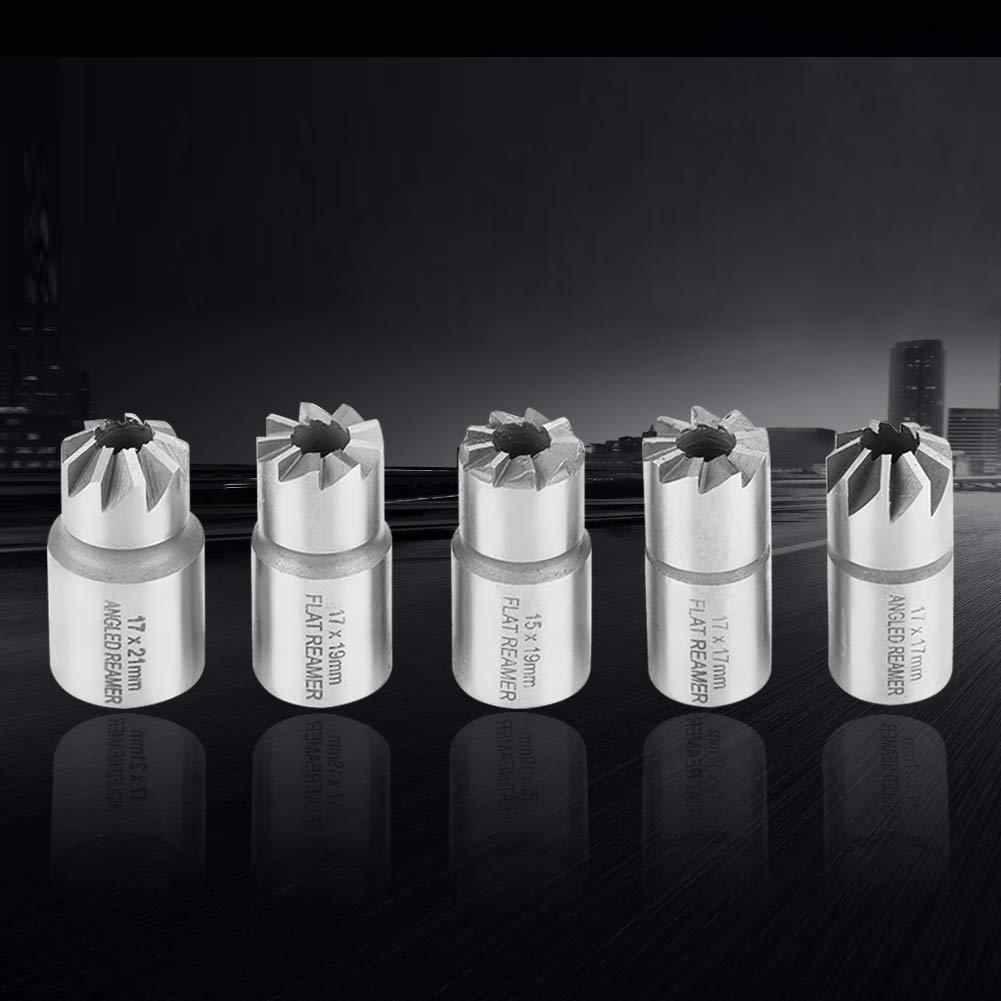 8PCS Diesel Seat Cutter Cleaner Set 45# Steel Cleaning Tool Universal Application With Storage Box