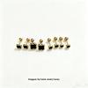 Titanium Steel Four-Leaf Clover Threaded Ear Bone Studs with Drip Oil - Simple & Versatile for Women