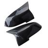1 Pair Car Rearview Mirror Cap Decoration Cover Car Side Wing Mirror Trim Cover For BMW F20 F21 F22 F23 F30 F32 F33 F36