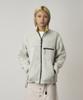Reversible Sherpa Jacket Natural / Chartreuse