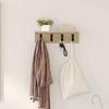 Wall Mounted Nightstand Sonoma Oak 40 x 10.5 x 10.5 cm