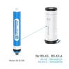 Water Filter - Frizzlife - K3-g-100 - Replacement for Reverse Osmosis - 222g - Interior