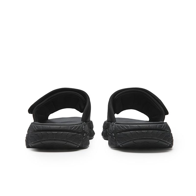 Fila Fern Slipper Minimalist Classic Trendy Retro Casual Versatile Comfortable Thick Sole Slide Sandals Men Slippers Caviar-Grey F12M622507FCV