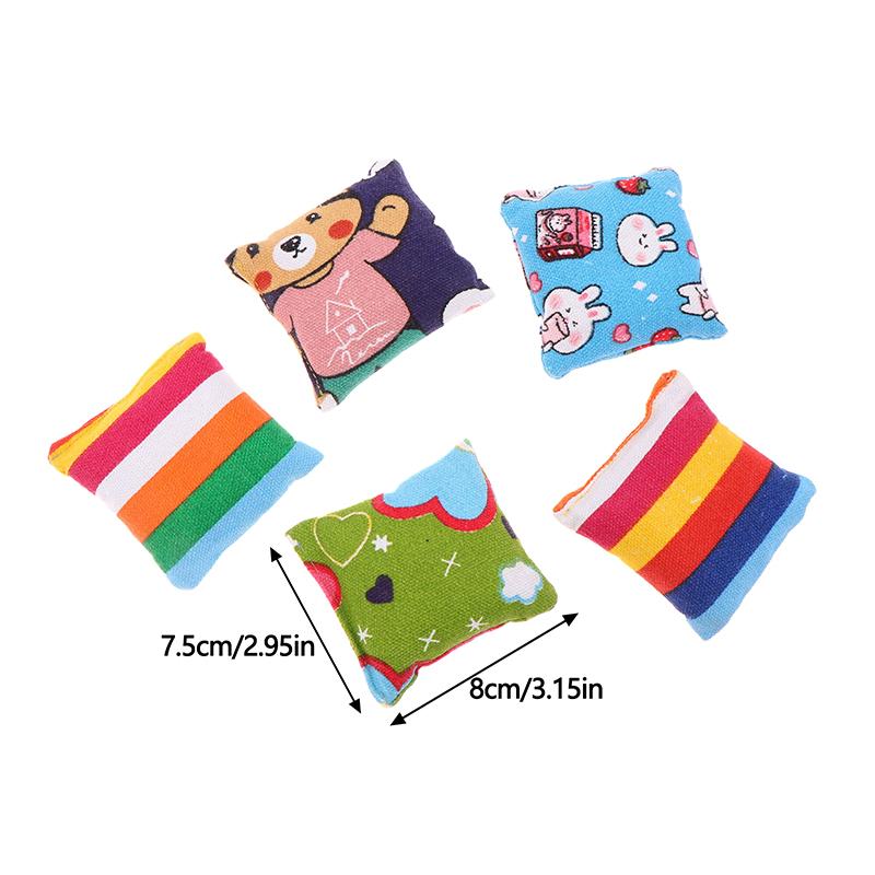 1Pc Sandbag Kids Toys Square Portable Bean Bags For Party Washable Outdoor Interactive Plaything Toss Throwing Game For Child