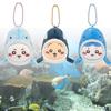 Adorable Plush Hanging Ornament For Girls' Bags Bear In Whale Outfit