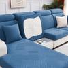 Jacquard Sofa Furniture Seat Cushion Protective Covers Stretchy Soild Colour Anti -Dirty L -Shaped Couch Covers Removable Sofa Slipcover Home Office