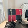 Versatile messenger bag women's 2025 new trendy spring fashion chain bag shoulder small square bag