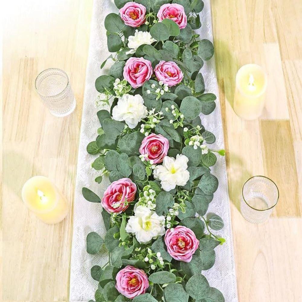 Künstliche Blume Ankleide Blume Girlande Simulierte Ranke Künstliche Blumen Ranke Gartendekoration