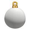 Velvet Inflatable Ornaments Balls Outdoor - 24 Inch Large Inflatable Christmas Balls, Reusable Blow Up Christmas Ornaments, Inflatable Xmas Decor for