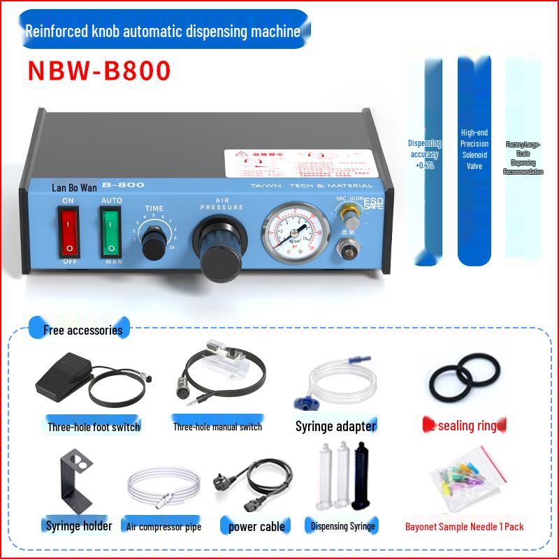 Lanbaowan Fully/Semi-Automatic UV/Silicone Potting & Dispensing Machine with Manual Controller