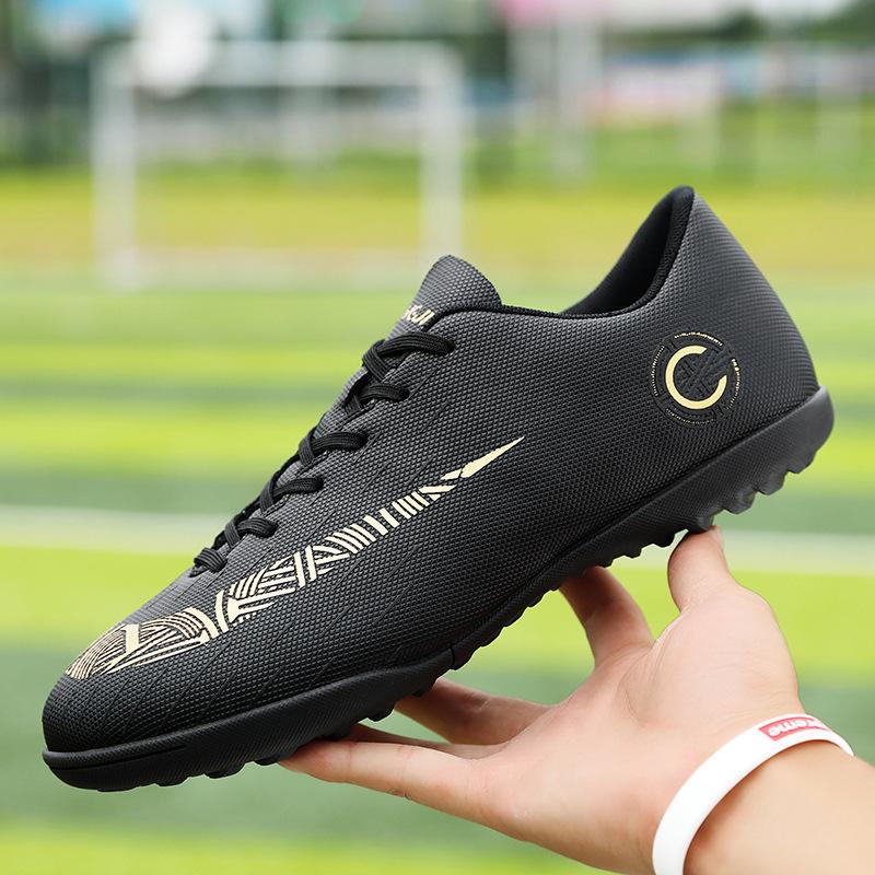 

Training Shoes Men s DingTalk Artificial Turf Leather Foot Children s Women s Game Sports Football Shoes Men s Large Size Broken 45