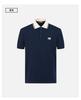 [Color Contrasting Collar Design] Spring/Summer Flip Collar Fashion Casual Commuter Versatile Short Sleeve Men's Polo Shirt