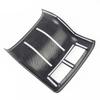 Carbon Fiber Look Armrest Box Rear Air Conditioning AC Vent Air Outlet Cover Trim Accessories for Dodge Challenger 2015+ QA1