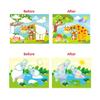 Paper Children Dot Colorful Book Reusable Montessori Art Stickers Collection Book Drawing Mosaic Educational DIY Color Dot Toy