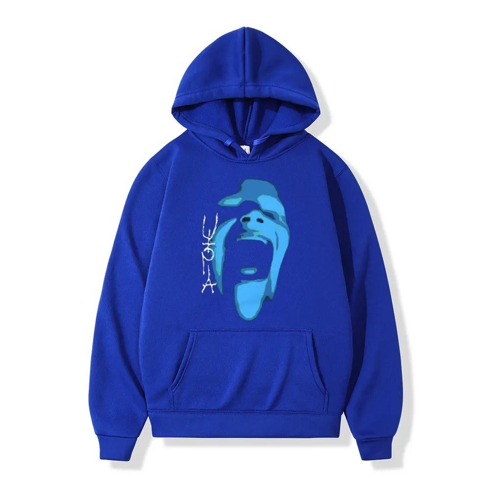 

Худи с графикой рэпера Cactus Jack Utopia, унисекс, хип-хоп флис, уличная одежда XXXL