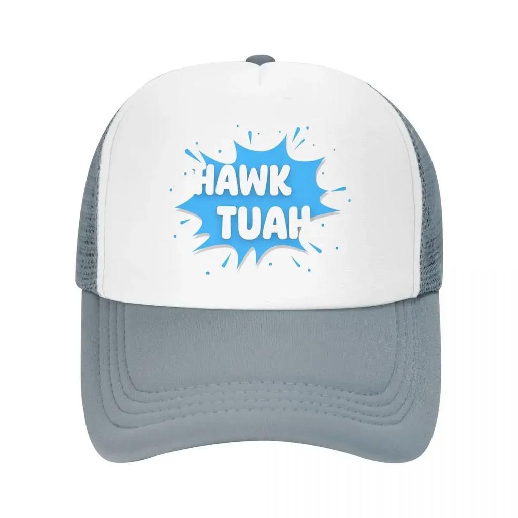 She Dont Hawk Tuah Dont Tawk Tuah Mesh Baseball Cap HipHop Sun Caps Hats Breathable Snapback Caps Fishing Hat Trucker Caps