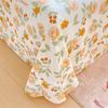 100% Cotton Floral Printing Bed Sheet Comfortable Skin Friendly Queen Flat Sheets for Bed High Quality Pure Cotton Bedsheet King