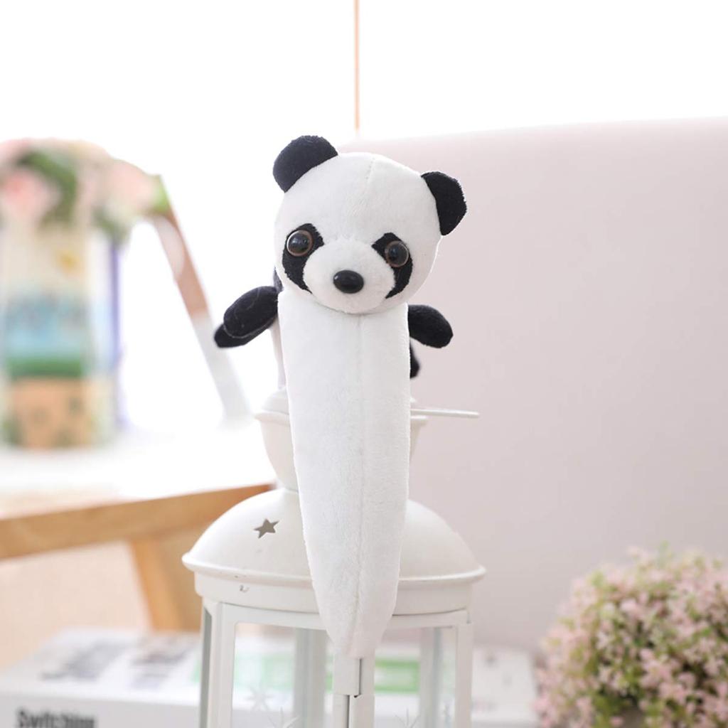 Edostree Animal Fluffy Headband, Hair Ornament, Costume Accessory, Unisex, One Size Fits All, DWFD-01 (Panda)