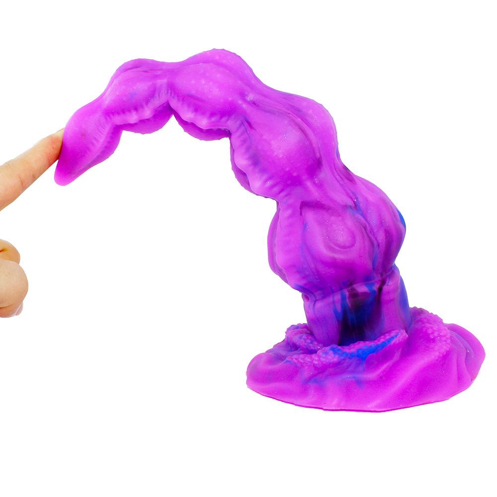 Liquid Silicone Butt Plug Set for Beginner & Advanced, Soft Flexible Realistic Anal Sex Toy for Men & Women