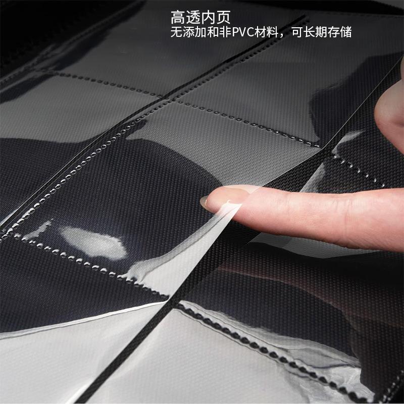 Large 360 Hold TCG Card Binder 9 Pocket Zippered Waterproof for Pokemon YuGiOh Magic Cards Anime Game Card Collection Album