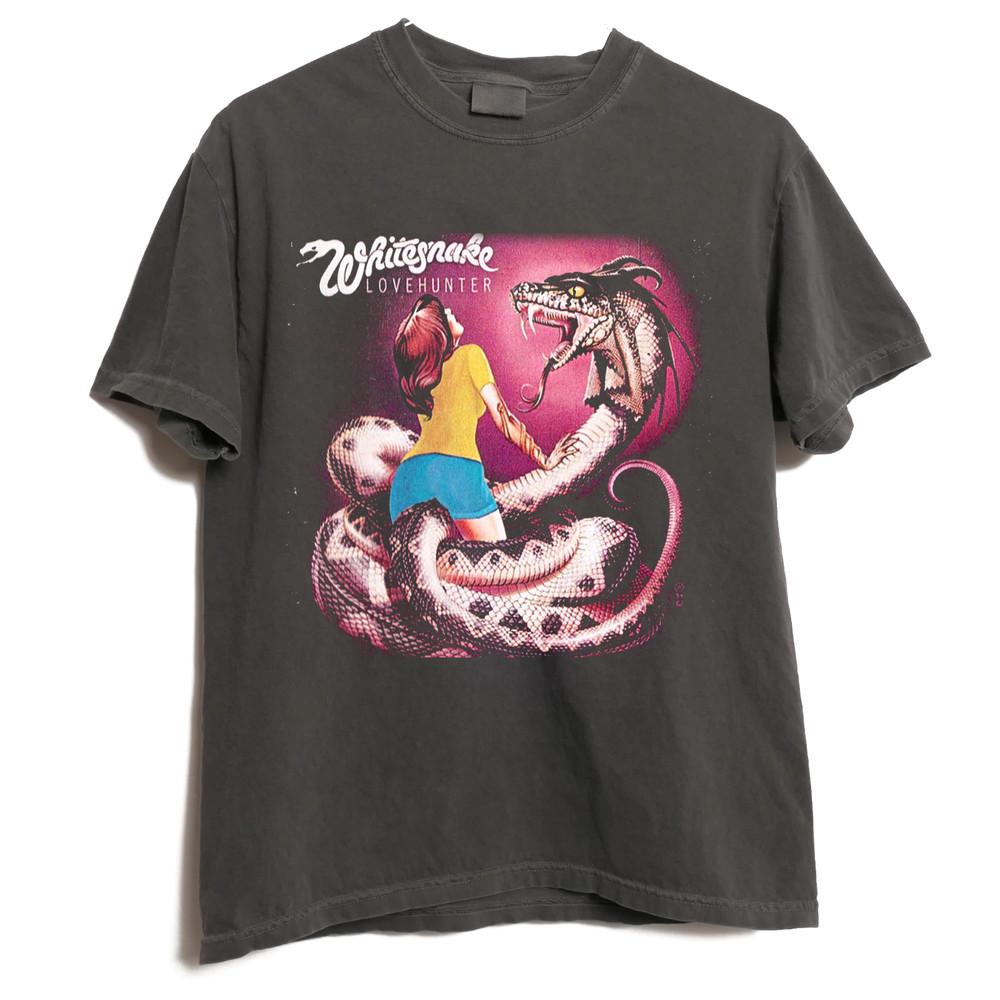 Редкая хлопковая черная футболка унисекс WHITESNAKE S-2345XL TA11 M