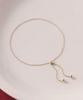 Mcel 14K Miel Heart Chain Bracelet