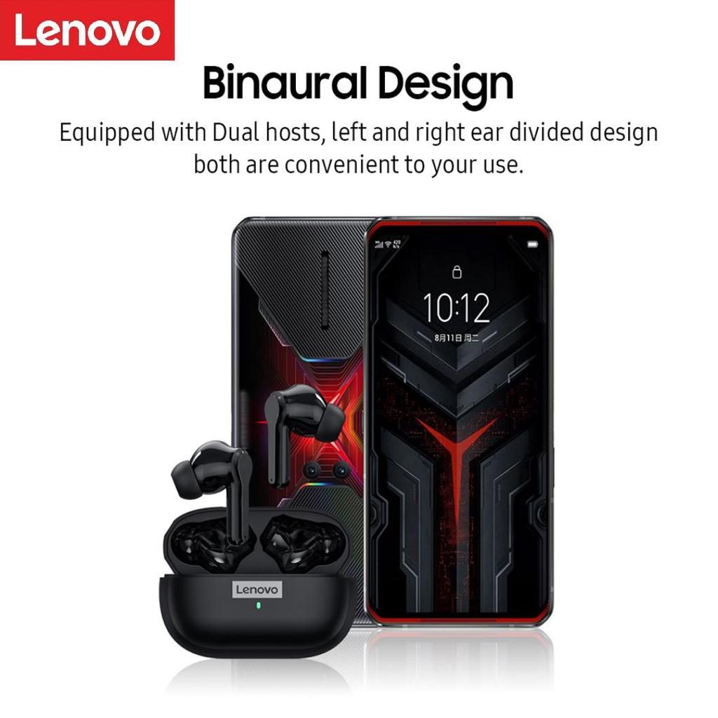 Căști originale Lenovo LP1S TWS Căști fără fir Bluetooth 5.0 Căști sport rezistente la apă Căști cu reducere a zgomotului cu microfon