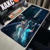 Mauspad Warframe Maus Teppich Valorant Gamer Gaming Zubehör Computertisch Schreibtischmatte Rutschfeste Matte Tastatur PC XXL Groß Mäuse